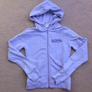 Von Dutch zip up jacket